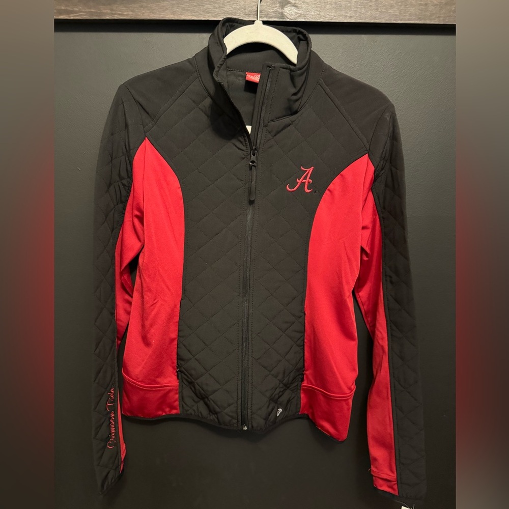 Women’s University of AL quilted jacket, size S